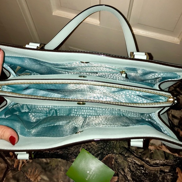 Kate Spade Newbury Lane Miles Bag Blue! - Picture 4 of 4