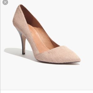 looking for Madewell Mira heels in Calf hair.