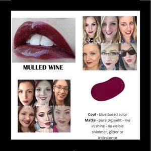 LipSense Mulled Wine Only Used For Swatch