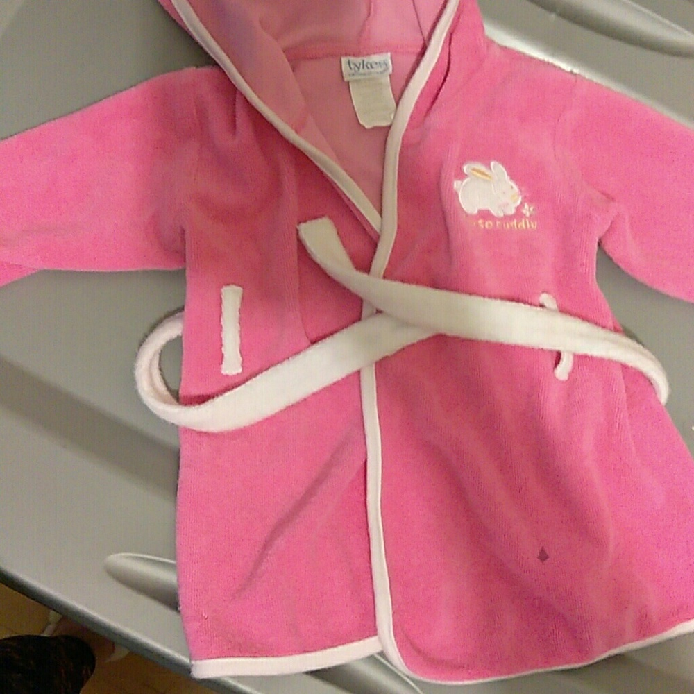 Baby girl bath robe - Picture 4 of 5