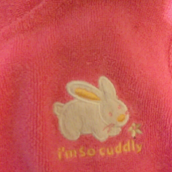 Baby girl bath robe - Picture 2 of 5