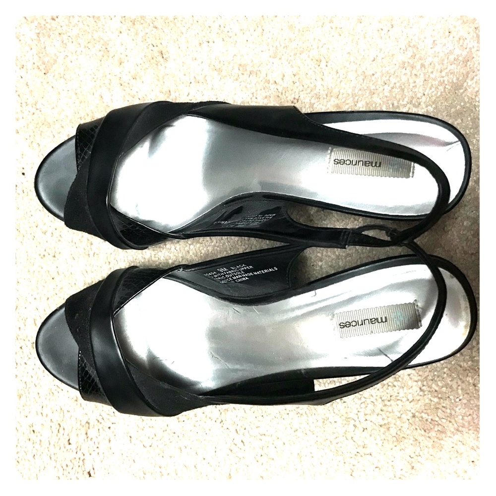 Black heels