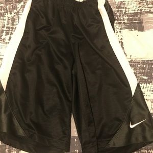 Boys youth large Black Nike Shorts