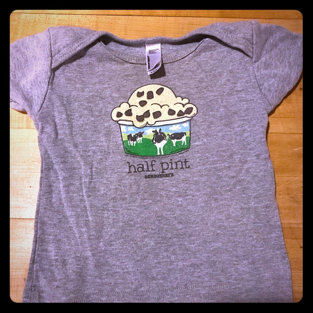 Sweet baby t from Ben and Jerry’s! 🍦