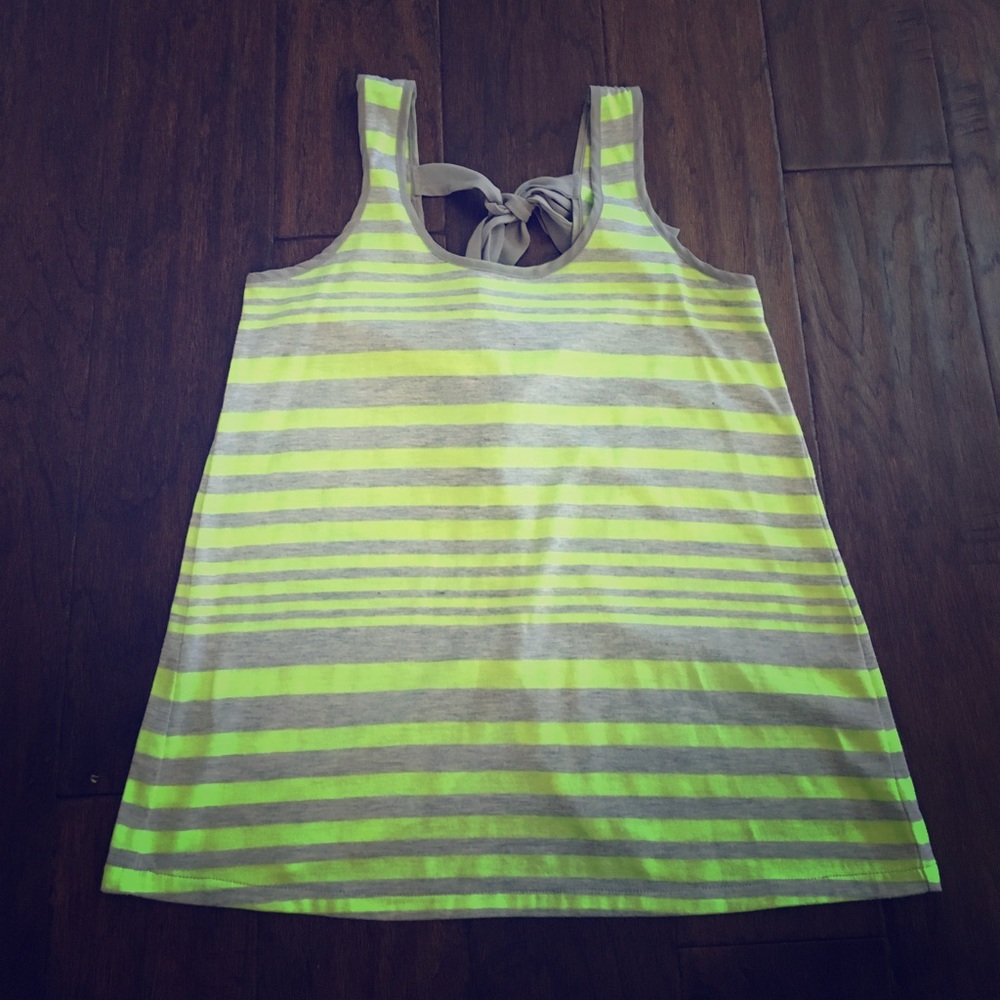 🚫SOLD🚫 The Limited Striped Tulip-hem Tank Top
