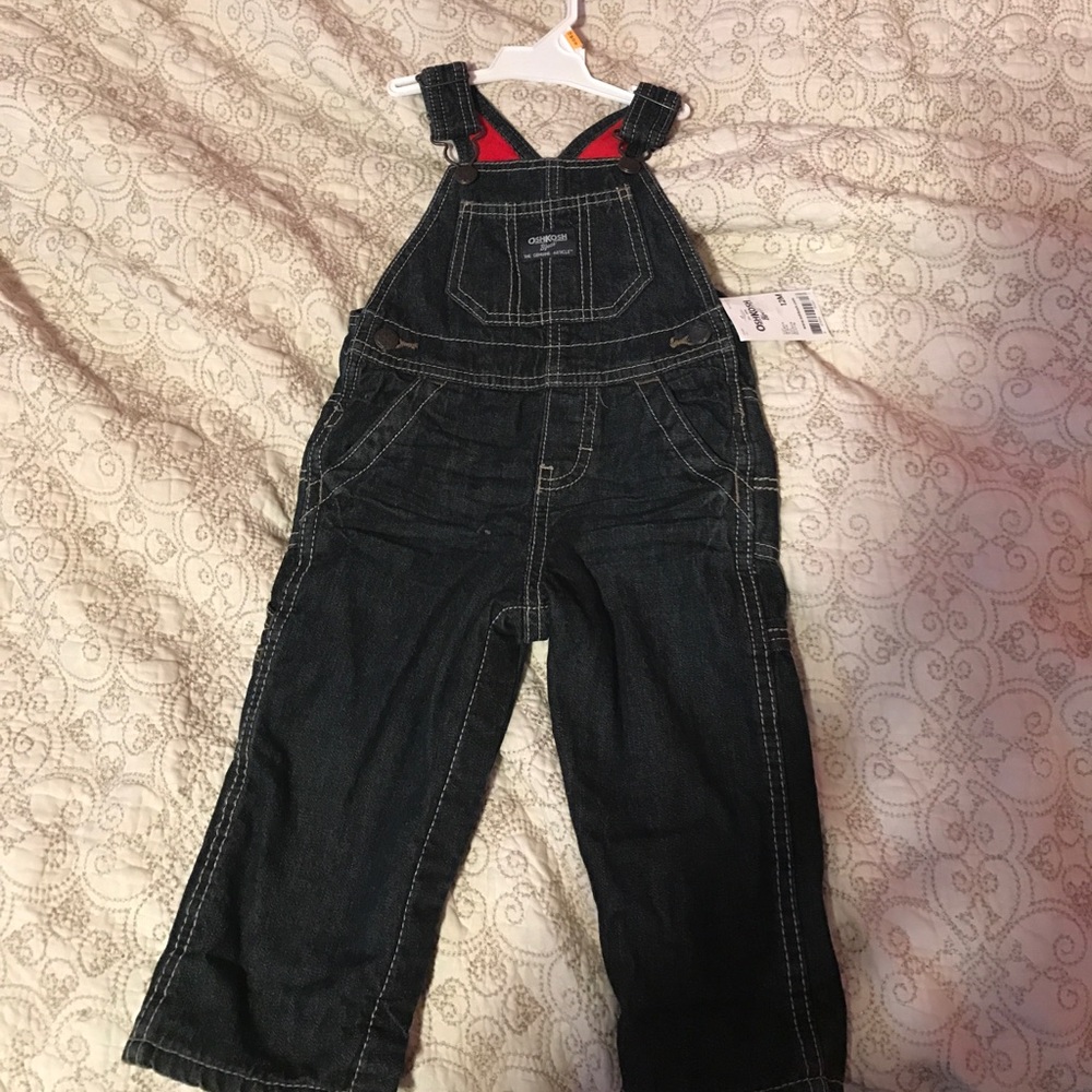 Fleece-lined overalls