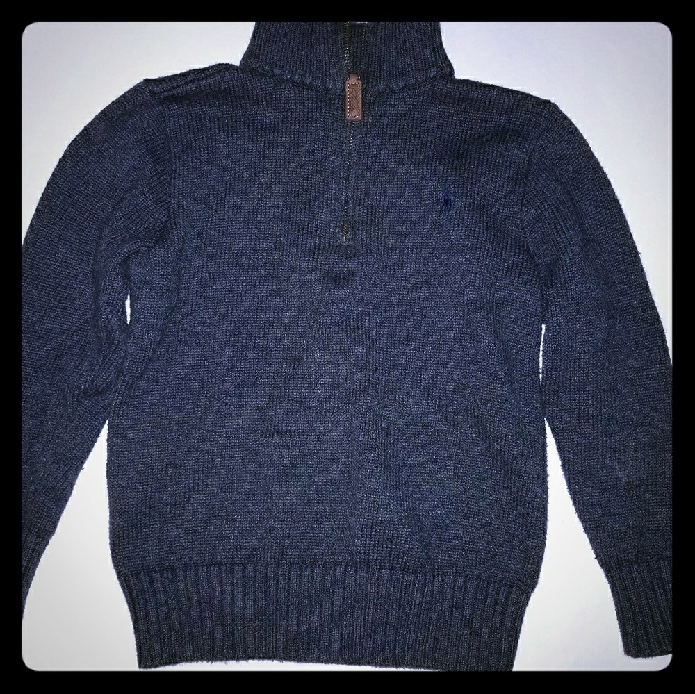 Boys POLO by Ralph Lauren 1/4 Zip Up Pullover