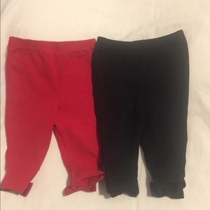 Bundle of 2/leggings