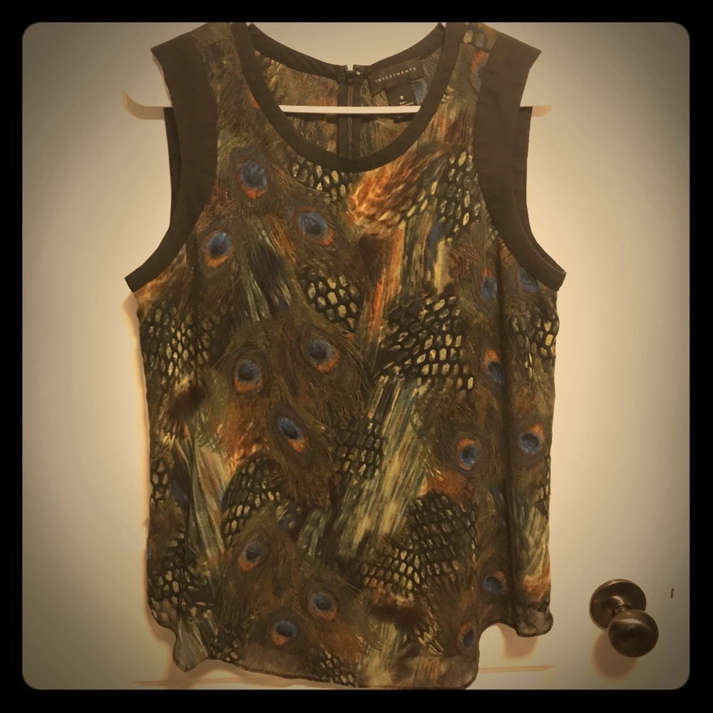 Investments Peacock Blouse
