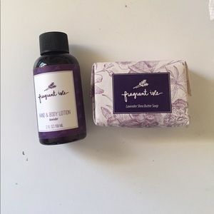 Lavender lotion and soap bundle
