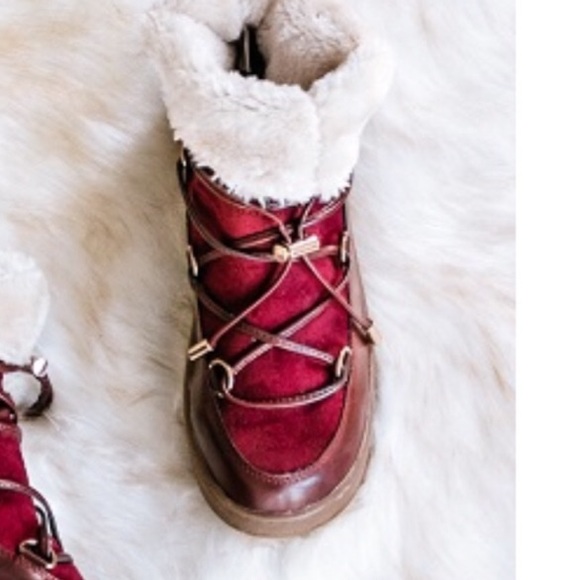 Boots with faux fur - Picture 2 of 5