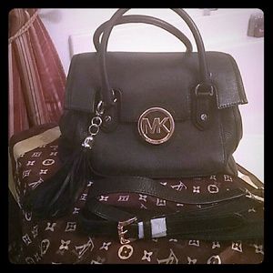 Michael Kors Margo Leather Satchel