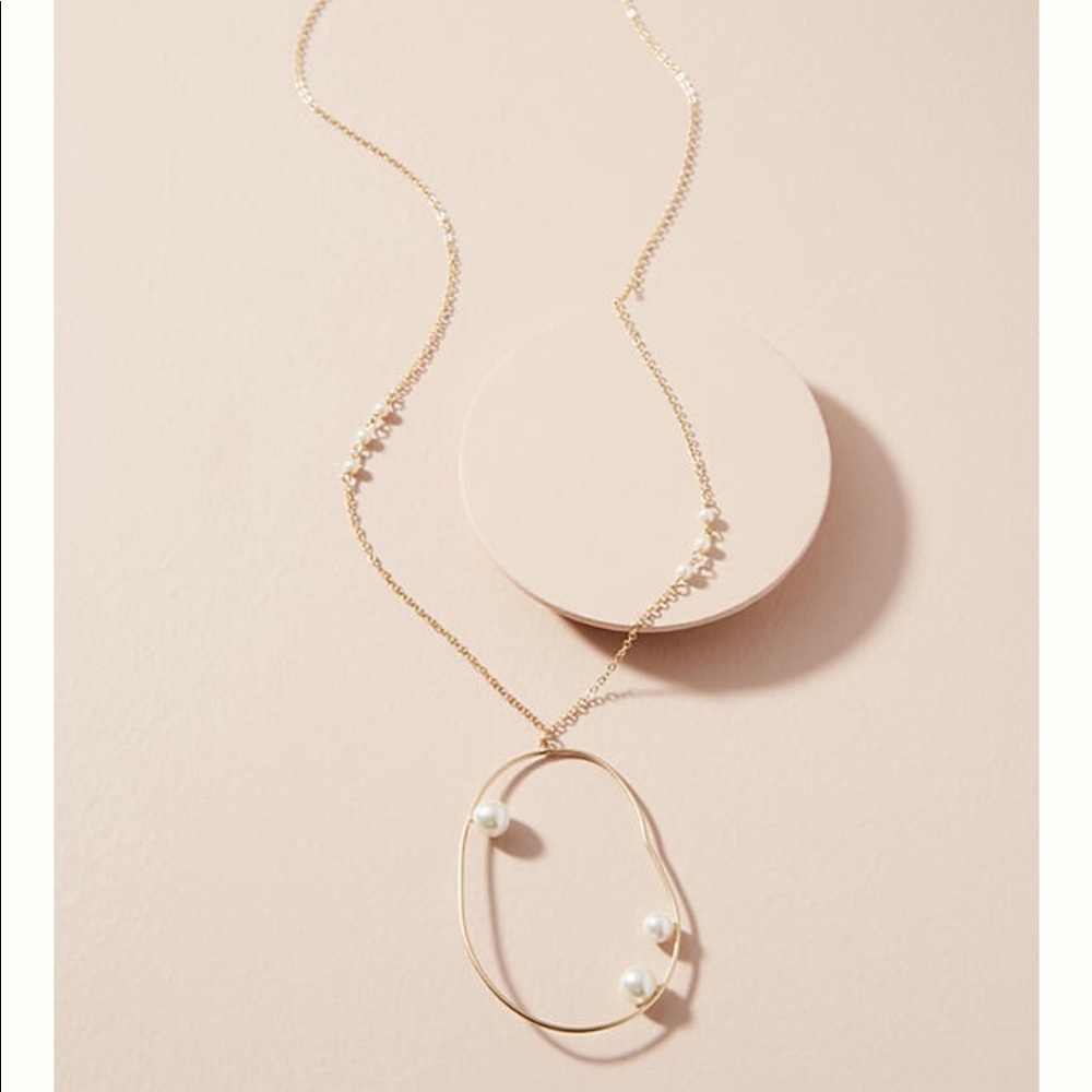 Anthropologi mod pearl necklace