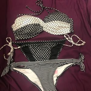 Victoria’s Secret Swimsuit with 2 Bottoms