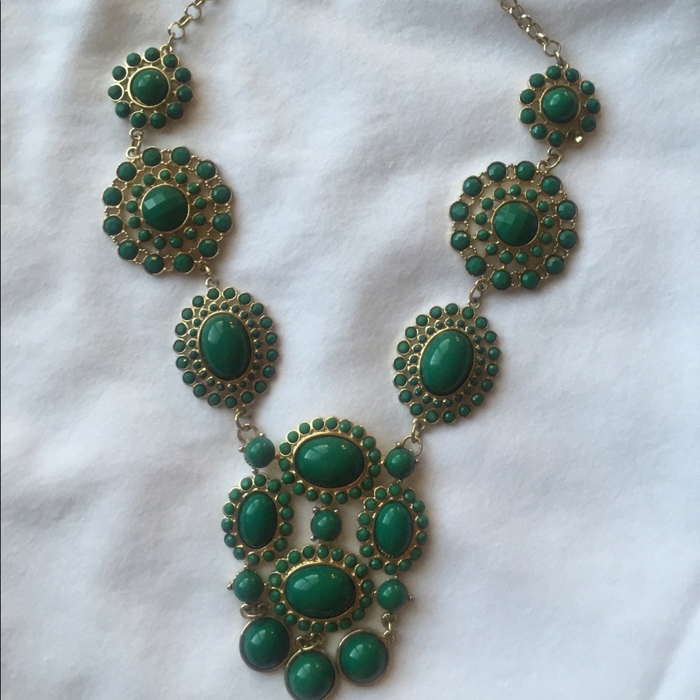 Green necklace