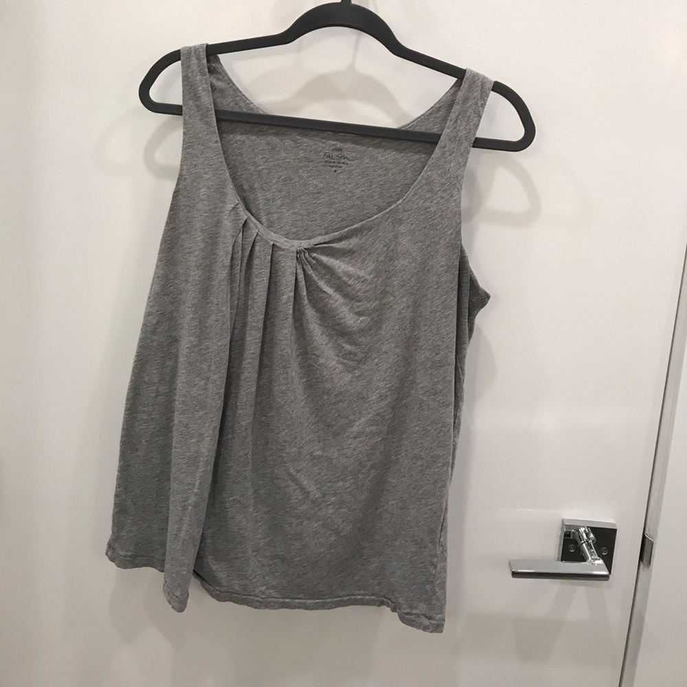 J. Crew gray super soft tank