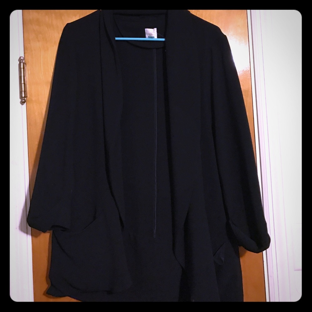 Lauren Conrad black cardigan