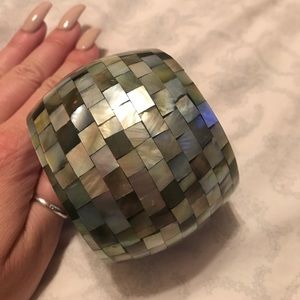 Abalone wide Bracelet