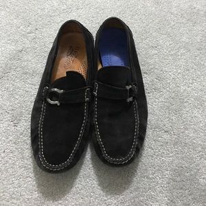 Salvatore Ferregamo men suede shoes