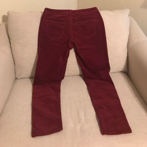 Burgundy Corduroy Pants