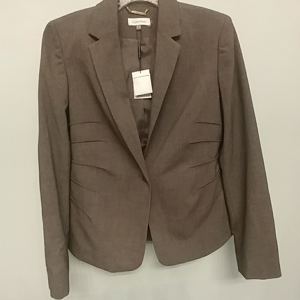 NWT CK Suit Blazer size 8