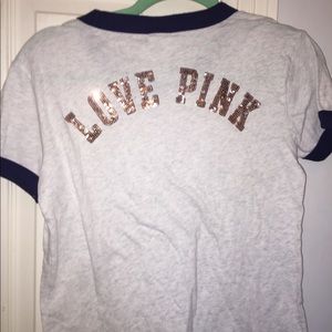 VS PINK RINGER TEE