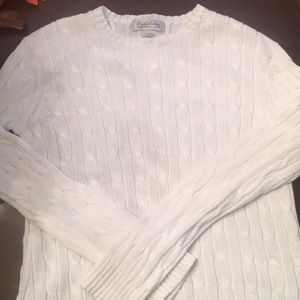 Brooks brothers Cable Knit Sweater Large