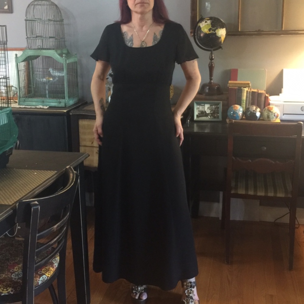 Black Junior’s Gown (Homemade)