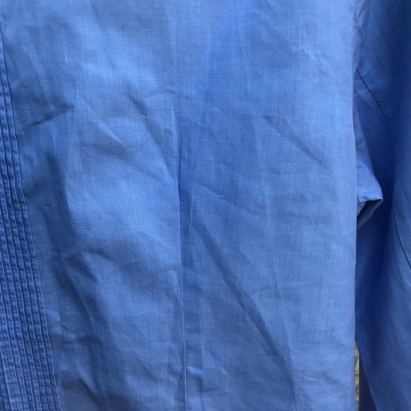 Zara woman button down shirt blue career suit - Picture 3 of 8