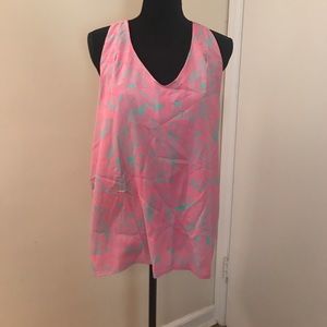 NWT Palm Print Tank from Stitch Fix XL