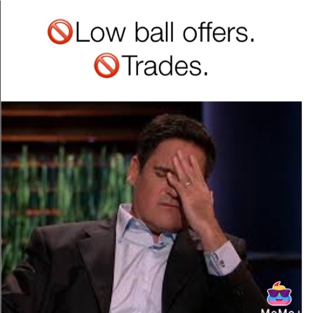 Offers 50% or lower than list Price = Auto decline