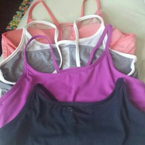 Lot of 4 Fabletics Ayni sport bras