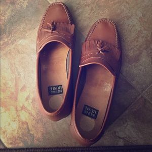 Used Men’s Nunn Bush Brown Tassel Shoes