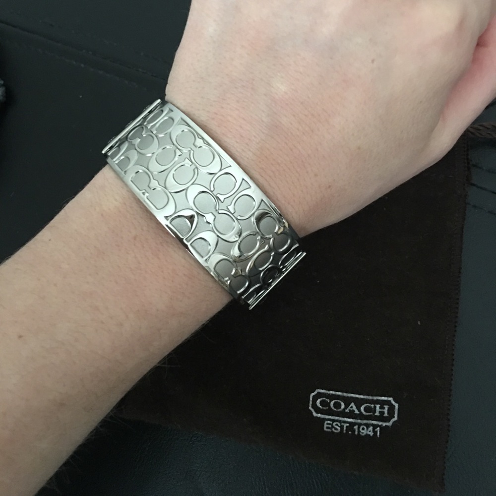 Coach bangle bracelet