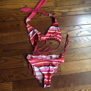 Designer girls bathing suit