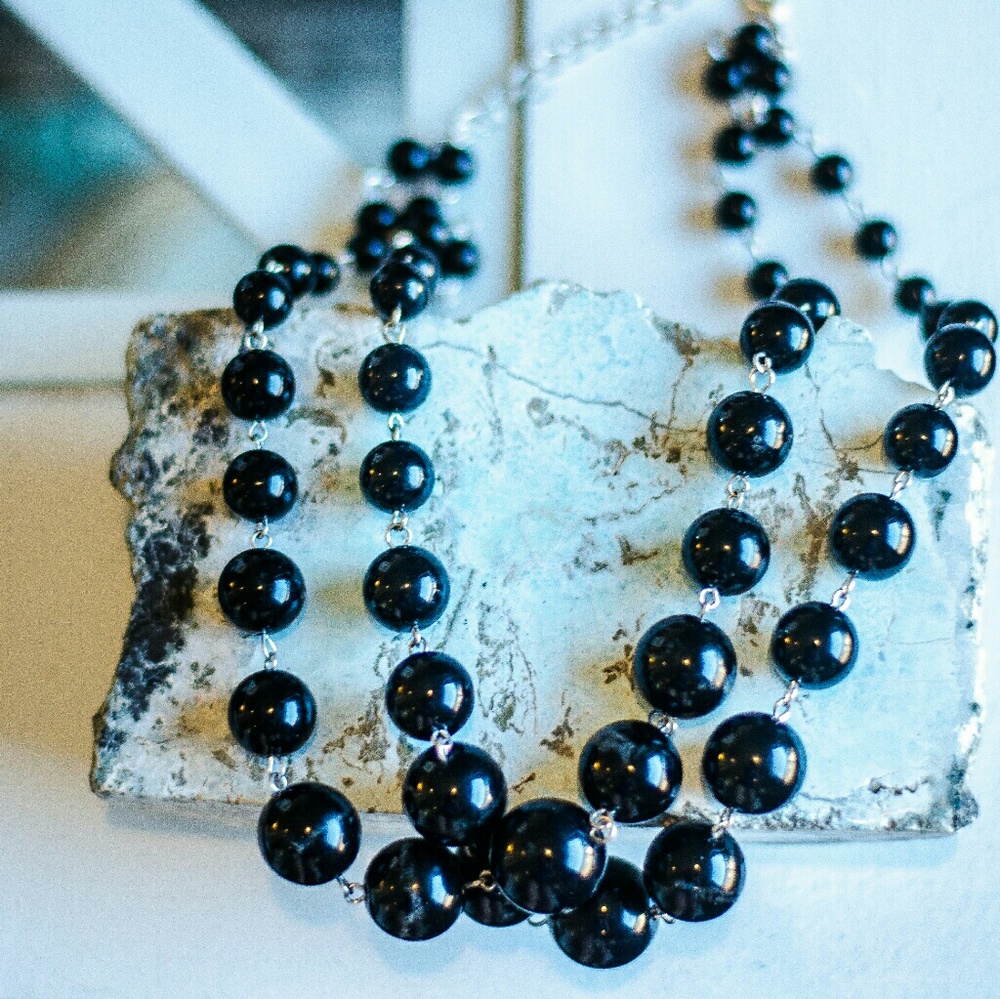 Black necklace
