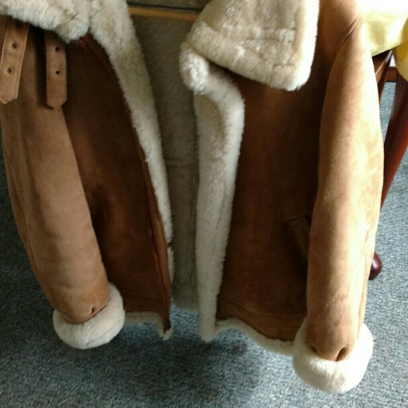 Pat Garet Shearling Leather Coat - Picture 1 of 7