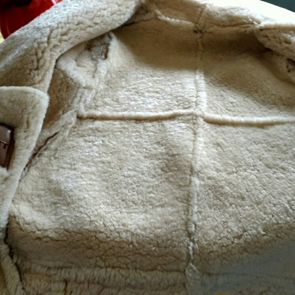 Pat Garet Shearling Leather Coat - Picture 3 of 7