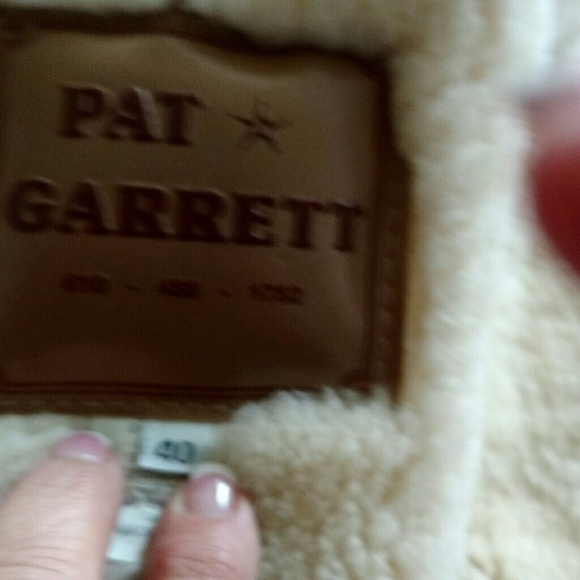 Pat Garet Shearling Leather Coat - Picture 4 of 7