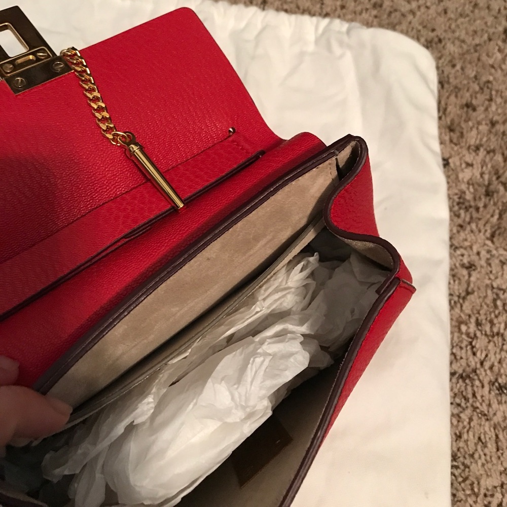 Chloe small Drew bag red (Not For Sell) - Picture 5 of 6