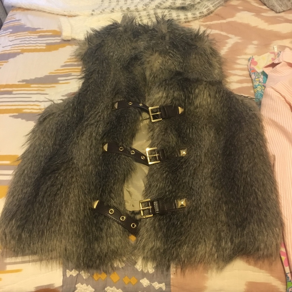 Michael Kors fur vest