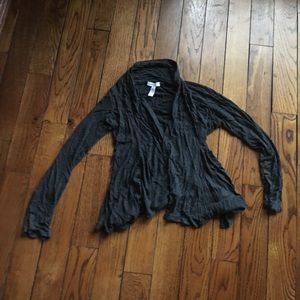 Designer gray size medium girls top