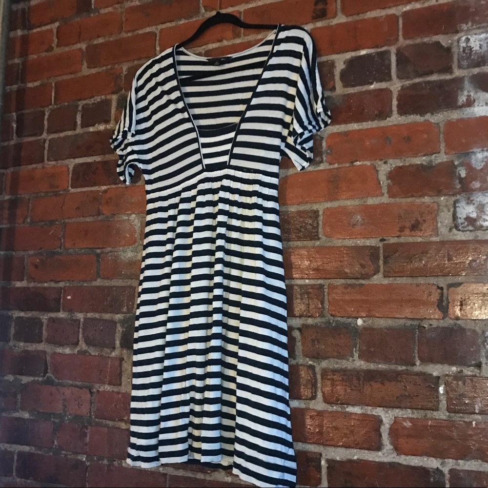 ⚓️Nautical stripe Banana Republic dress, Sz S.