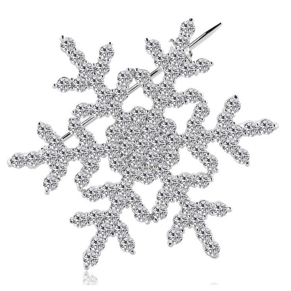 Jewelry - Swarovski Crystals Brigida Snowflake Brooch S1