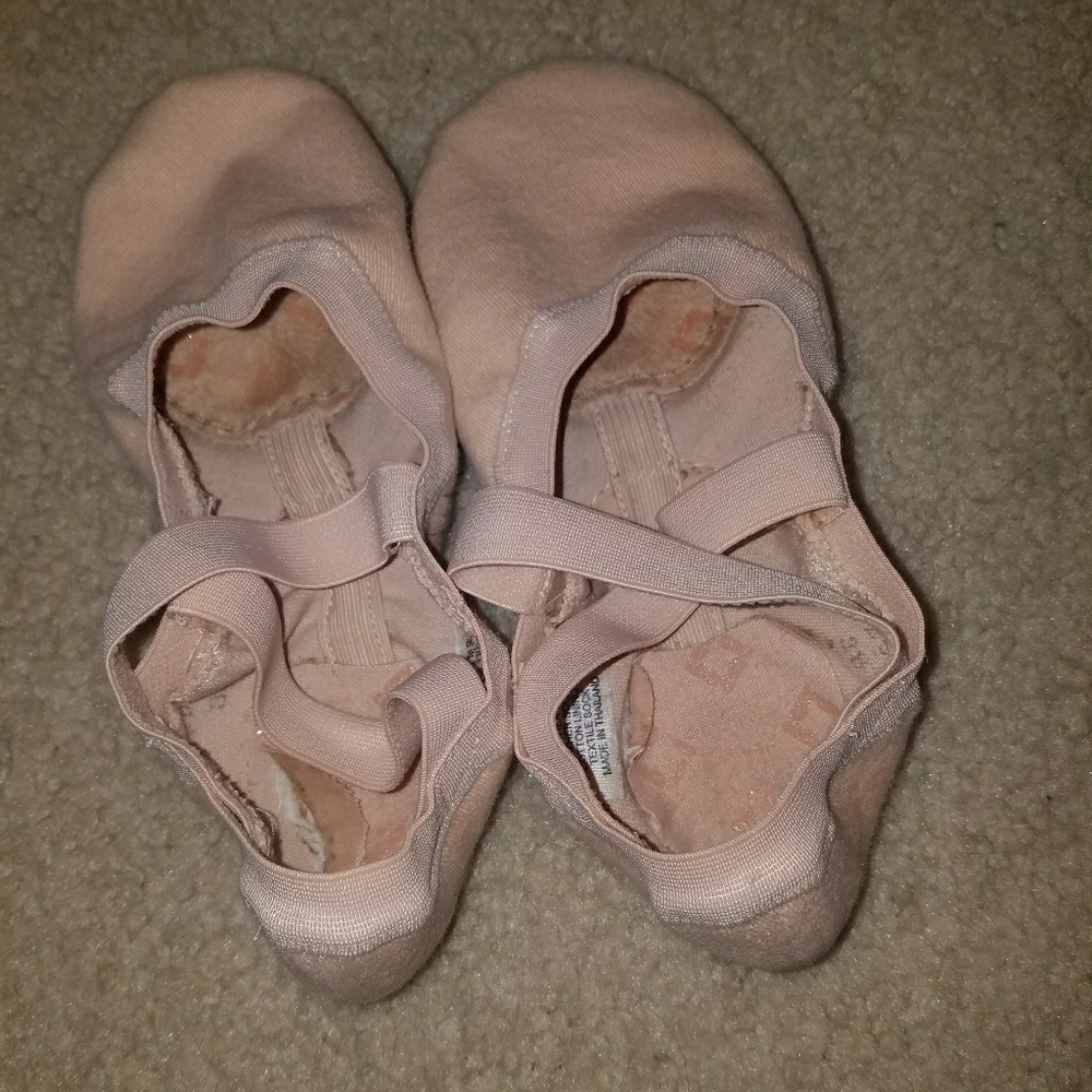 Pink ballet slippers