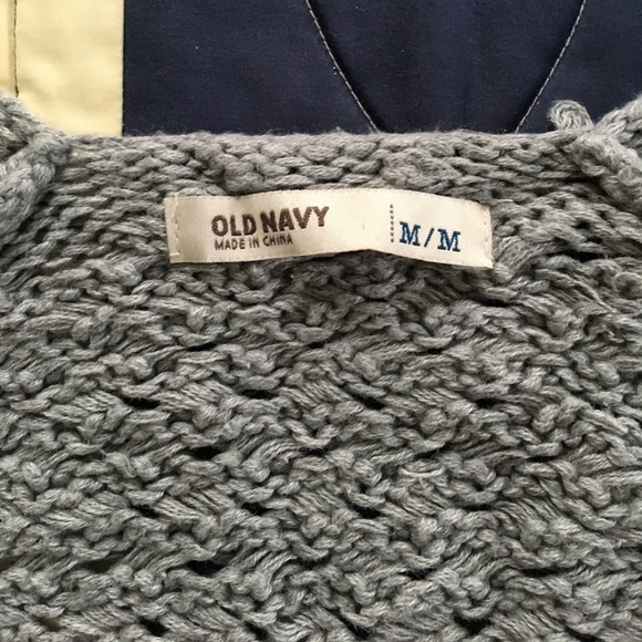 Grey Woven Sweater - Picture 2 of 4