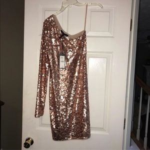 BCBG MaxAzria Sequin Cocktail Dress