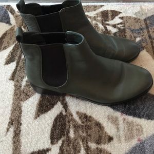 Cole Haan green boots!