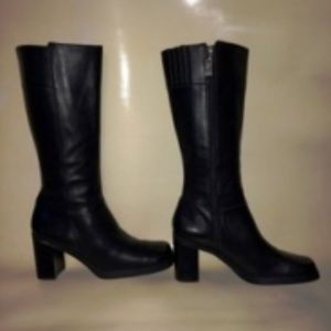 New Tommy Hilfiger Leather Knee Boots