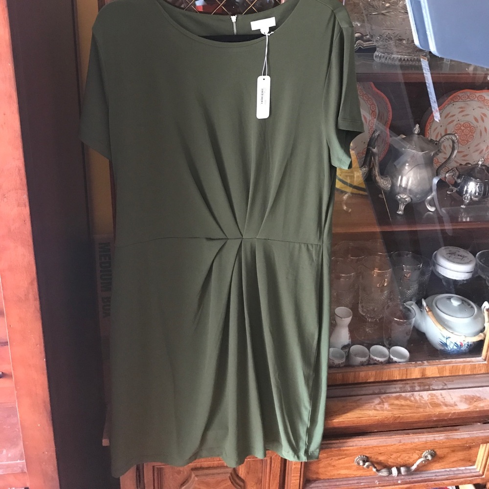 Olive green Charming Charlie dress